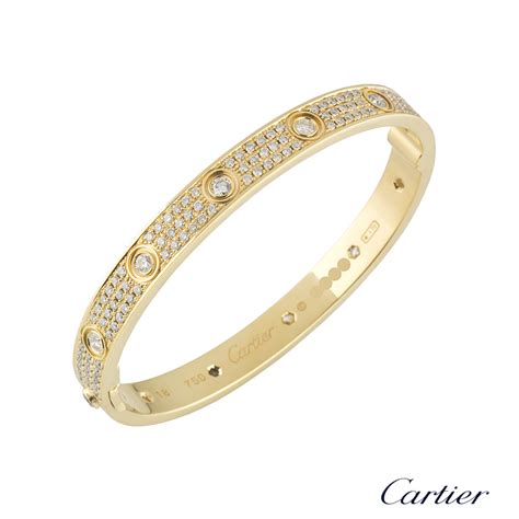 cartier love bracelet size 18|cartier love bracelet with diamonds.